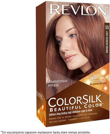 REVLON ColorSilk farba do włosów jasny miedziany brąz 55