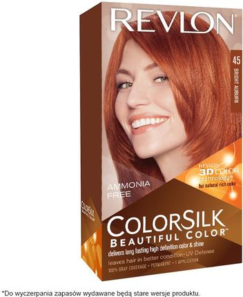 REVLON ColorSilk farba do włosów miedziany kasztan 45