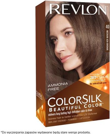 REVLON ColorSilk farba do włosów ciemny popielaty brąz 40