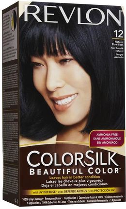 REVLON ColorSilk farba do włosów naturalna czerń ultramaryny 12