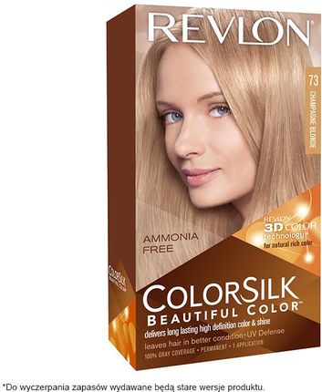 REVLON ColorSilk farba do włosów szampański blond 73