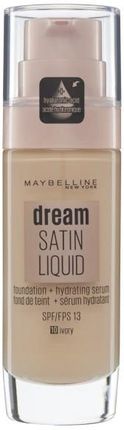 Maybelline New York Dream Radiant Liquid podkład nawilżająco-rozświetlający 10 Ivory 30 ml