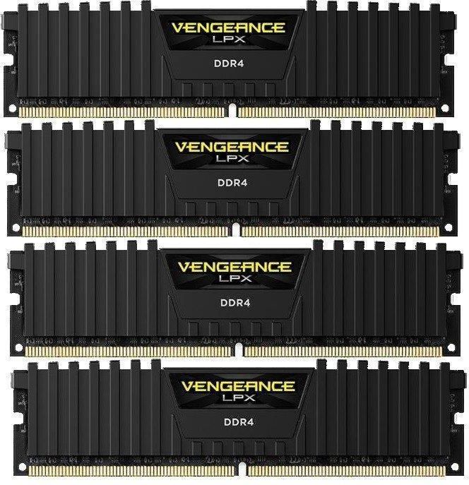 Pamięć RAM Corsair Dimm 32Gb Ddr4-2666 Quad-Kit (CMK32GX4M4A2666C15)
