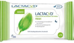 Lactacyd Femina FRESH CHUSTECZKI DO HIGIENY INTYMNEJ 15SZT  - Chusteczki do higieny intymnej