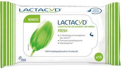 Zdjęcie Lactacyd Fresh Chusteczki do higieny intymnej 15 szt - Barwice