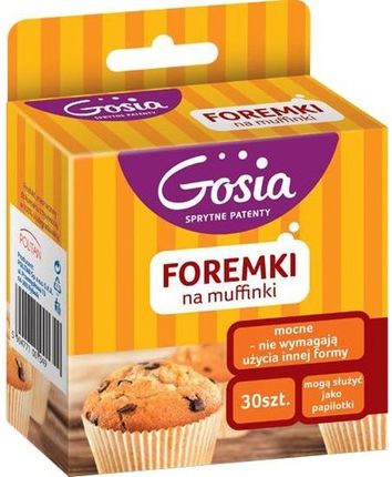 GOSIA Foremki na muffinki 30 sztuk
