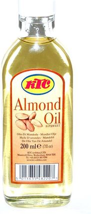 Ktc Almond Oil Uniwersalny Olejek Migdałowy Do Pielęgnacji 200 ml