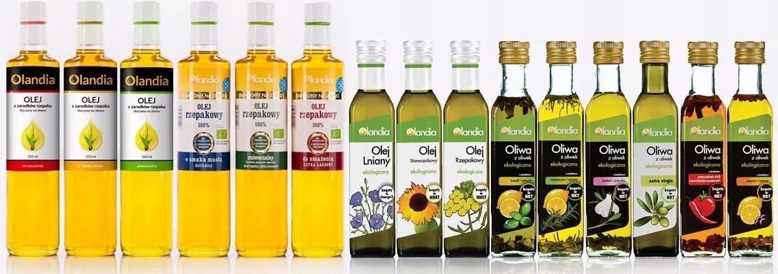 Olandia Olej rzepakowy o smaku masła 500 ml - zdjęcie 4 Olandia Olej rzepakowy o smaku masła 500 ml