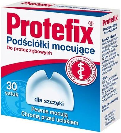 Protefix Podsciółki Mocujące Szczęka 30 szt.
