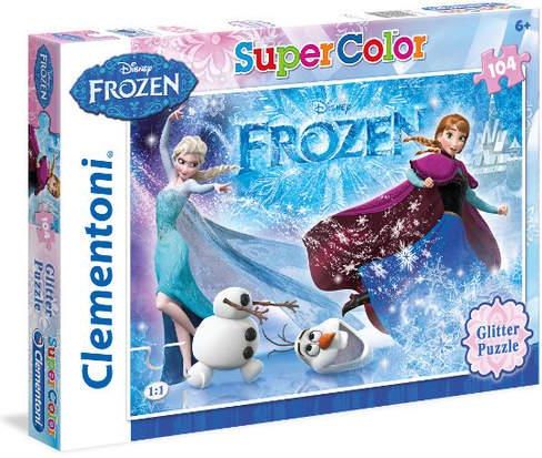 Clementoni Disney Kraina Lodu Puzzle 104El. Z Brokatem 29712 - Ceny i ...