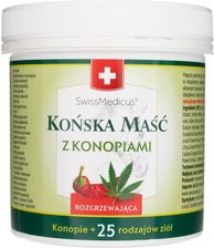 Zdjęcie Końska Maść Rozgrzewająca Herbamedicus z konopiami - 250 ml - Pyzdry