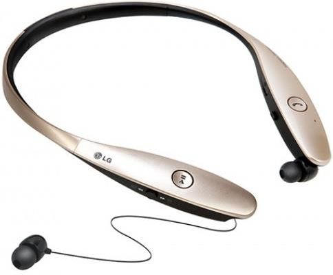 Zestaw słuchawkowy LG Tone Infinim HBS 900 HarmanKardon LG HBS 900 Tone Infinim Złoty Słuchawki ceny i opinie w