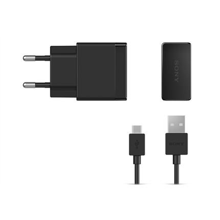 Sony Ep881 Faster Charger, For Xperia Z3, Xperia Z3 Compact, Xperia Z2, Black (7311271400363)