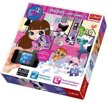 Trefl Puzzle 80el. Littlest Pet Shop 75101
