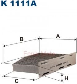 Filtron k1111a тигуан