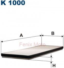 Filtr kabinowy Filtron K1000