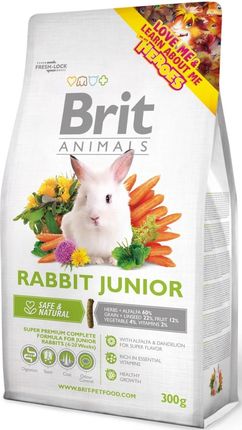 Brit Animals Rabbit Junior Complete 300G