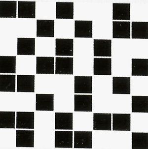 Color Mozaika Czarno-Biała 25x25