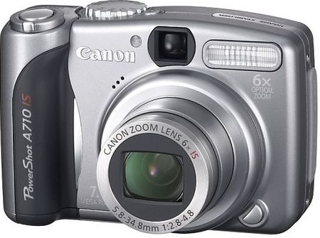 オールドコンデジ Canon PowerShot A710 IS レトロデジカメ 中古】Canon キヤノン PowerShot A710 IS コンパクトデジタル