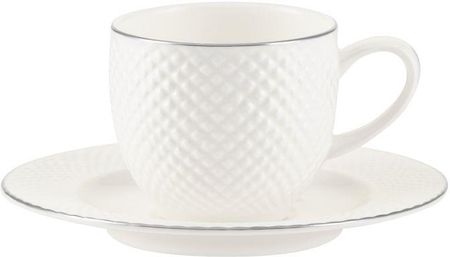 Villa Italia Bari Platin  Filiżanka Do Espresso Porcelanowa 100ml  ES638