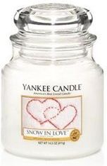 Yankee Candle. Śnieżna miłość świeca zapachowa 411 g
