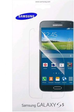 Samsung Folia Ochronna do Galaxy S5 Transparent (ET-FG900CTEGWW)