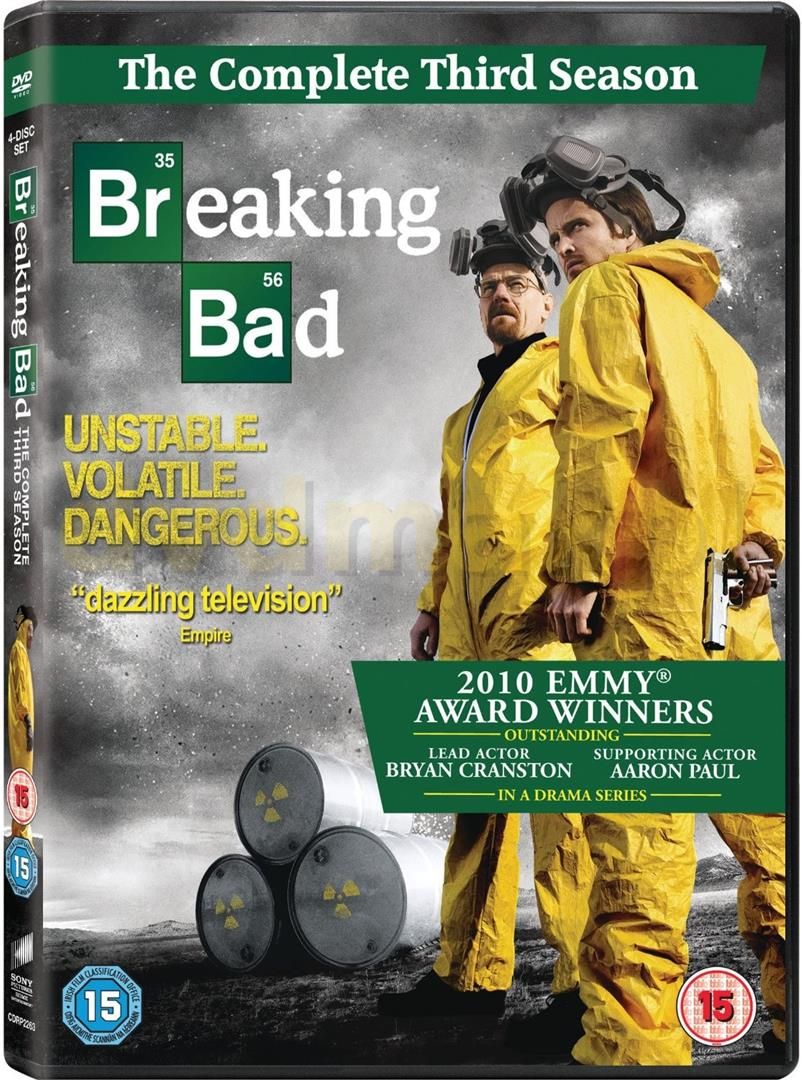 Breaking Bad Season 3 En Dvd Ceny I Opinie Ceneo Pl