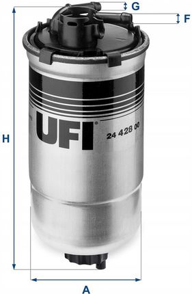 Filtr paliwa UFI 24.428.00