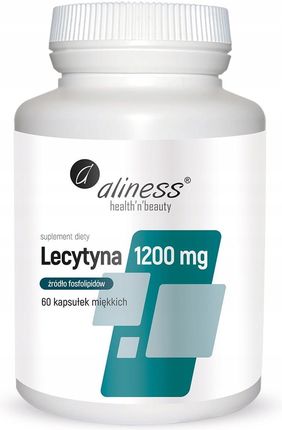 Kapsułki Aliness Lecytyna Medica 1200 Mg 60 szt.