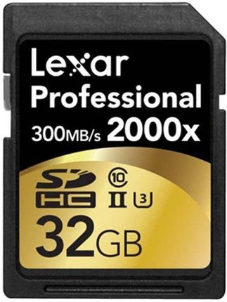 Lexar Professional SDHC 32GB 2000x UHS-II (LSD32GCRBEU2000R)
