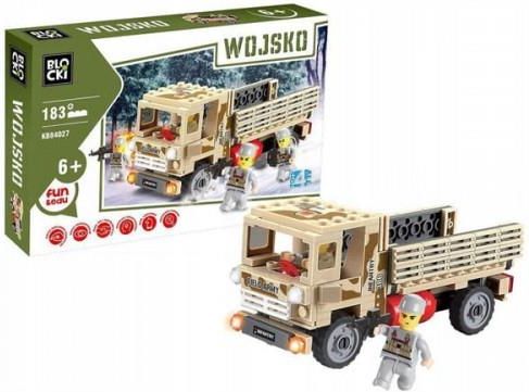 Klocki Klocki Blocki Wojsko Ciężarówka Kb84027 183el Ceny I