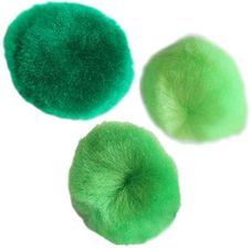 Zdjęcie Pompony dekoracyjne 20 mm zielone mix - Mielec