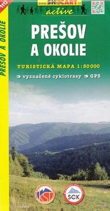 Prešov a okolie, 1:50 000