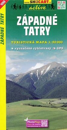 Západné Tatry, 1:50 000