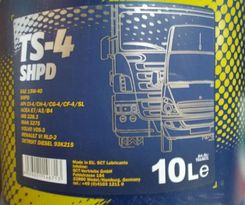 Mannol Ts-4 Shpd 15W40 10l Ci-4/Cg-4/Cf-4 Sl/Cf