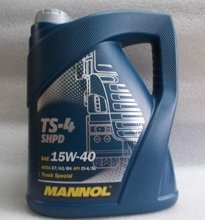Mannol TS-4 SHPD 15W-40  5L CI-4/CG-4/CF-4 SL/CF