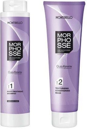 MONTIBELLO MORPHOSSE: szampon + maska po zabiegu prostowania