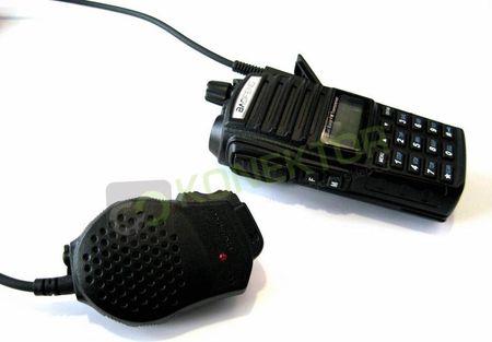 mikrofonogłośnik oryginalny do Baofeng UV-82, podwójne PTT, złącze na głośnik zewnętrzny, klips