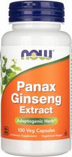 Zdjęcie Now Foods Panax Ginseng Żeń-Szeń Koreanski 100 kaps. - Pilzno