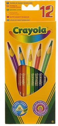 Crayola Kredki Ołówkowe 12 Szt. 3612