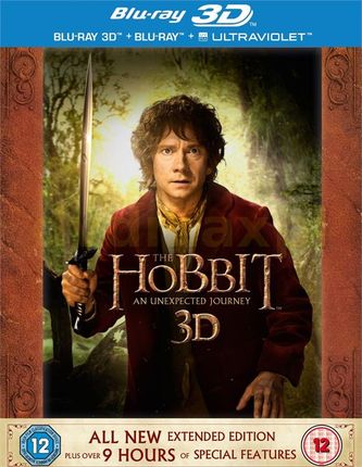 The Hobbit: An Unexpected Journey Extended Edition 3D (Hobbit: Niezwykła Podróż 3D) [EN] (Blu-ray)