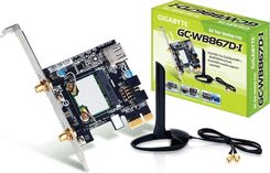 where to connect gigabyte gc wb867d 1