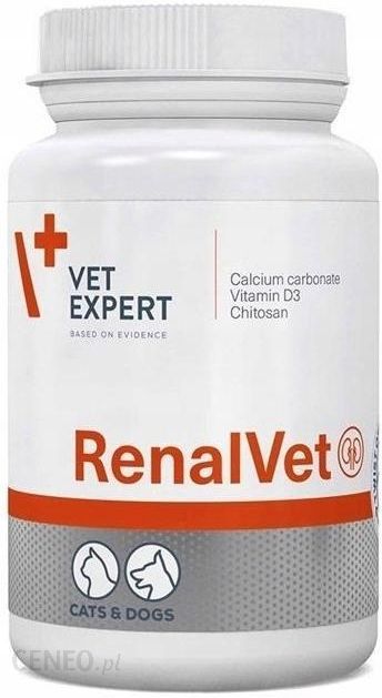 Vet Expert RenalVet preparat na nerki dla kotów i psów 60kaps.