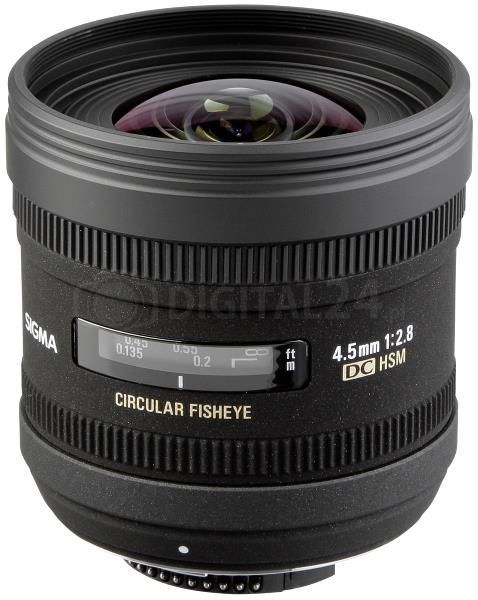 Obiektyw do aparatu Sigma 4.5mm f/2.8 EX DC CIRCULAR FISHEYE