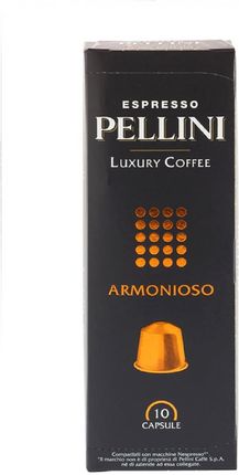Pellini Luxury Coffee Espresso Armonioso Kapsułki 10Szt Ekspres Nespresso