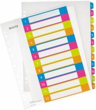 Zdjęcie Leitz  Przekładki Plast. Do Nadruku Tekstu Na Kartę, Wow, 1-12 - Twardogóra