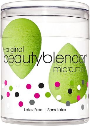 BeautyBlender Duopak Mini Green Gąbeczka do makijażu mini Zielona 2 szt