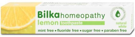 BILKA HOMEOPATHY Wybielająca homeopatyczna pasta do zębów Cytryna 75ml