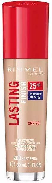 Rimmel podkład lasting finish 25h soft beige 200 deals opinie