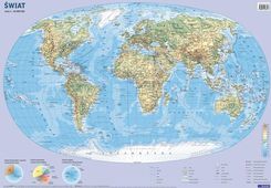 Demart Świat Mapa Ścienna Fizyczno-Polityczna I Konturowa 1:60 000 000